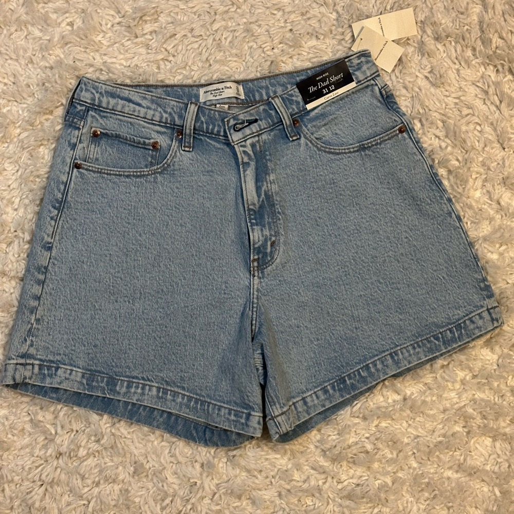A&F High Rise The Dad Short Curve Love